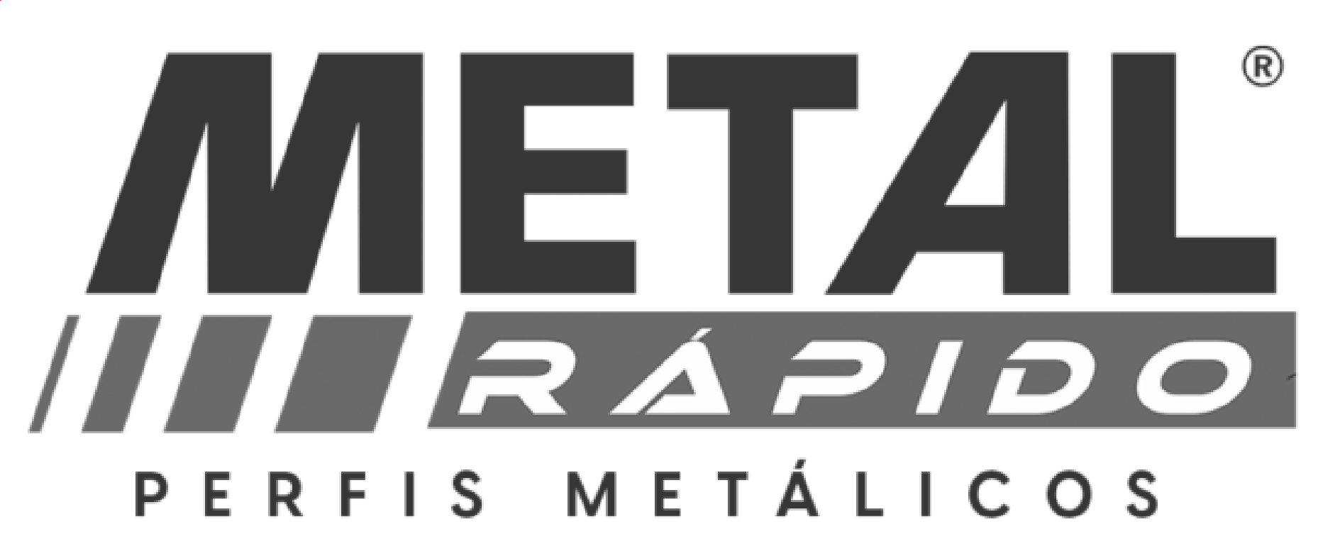 Logo Metal Rápido - Perfis Metálicos - parceiro de logística e expedição da GR Operações